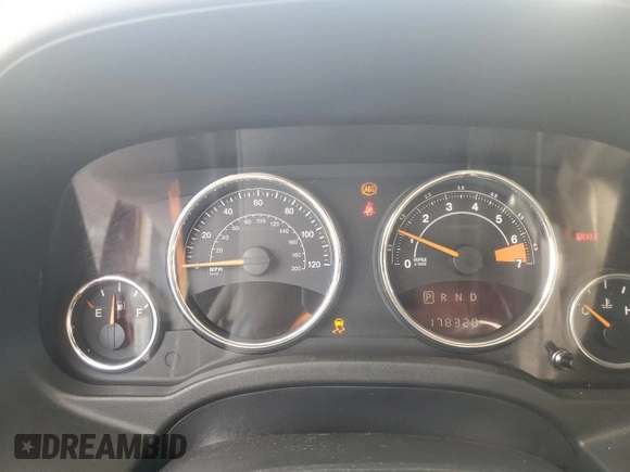 2014 Jeep Compass Latitude with VIN 1C4NJCEA7ED532061, listed as a Copart auction lot 52449655 with 178,320 mi miles and Salvage Title. Bid and sale history available at carsss.com. Image 9.