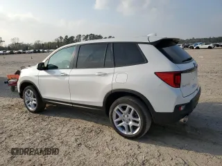2025 Honda Passport EX-L z VIN 5FNYF8H50SB006479, wystawiony jako Copart lot #49454275 z przebiegiem 3157 mil mil oraz Szkody całkowita. Historia ofert i sprzedaży dostępna na DreamBid. Obrazek 2.