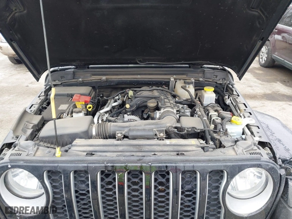 2023 Jeep Gladiator Overland with VIN 1C6HJTFG4PL564093, listed as a IAAI auction lot 41594203 with 37,740 mi miles. Bid and sale history available at carsss.com. Image 10.