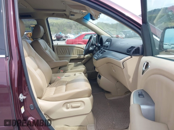 2008 Honda Odyssey EX-L with VIN 5FNRL38748B402957, listed as a IAAI auction lot 42092761 with 142,927 mi miles. Bid and sale history available at carsss.com. Image 5.
