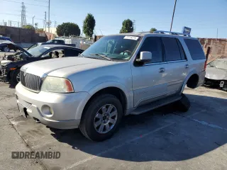 2003 Lincoln Navigator Ultimate with VIN 5LMFU27R93LJ10247, listed as a Copart auction lot 77715274 with 194,422 mi miles and Salvage Title. Bid and sale history available at carsss.com. Image 1.