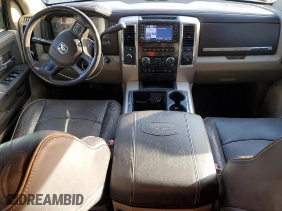 2012 Ram 2500 Laramie Longhorn with VIN 3C6UD5GL3CG291037, listed as a Copart auction lot 78585174 with 107,018 mi miles and Salvage Title. Bid and sale history available at carsss.com. Image 8.