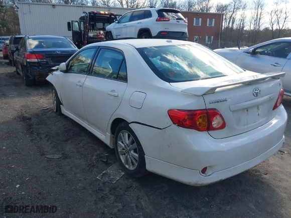 2010 Toyota Corolla with VIN 2T1BU4EE1AC227990, listed as a IAAI auction lot 38916576 with 172,803 mi miles. Bid and sale history available at carsss.com. Image 3.