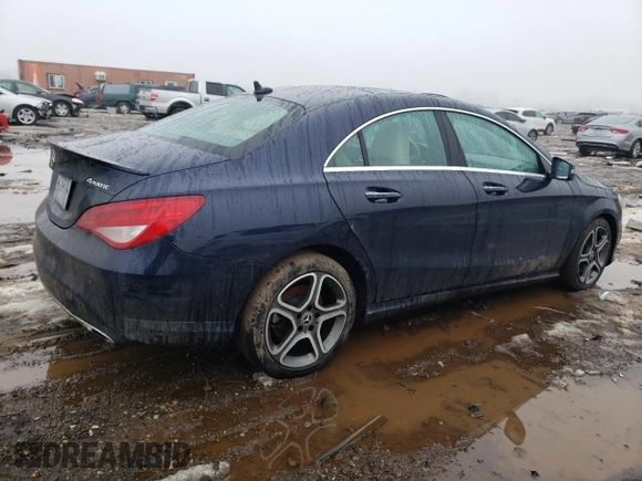 2018 Mercedes-Benz CLA 250 with VIN WDDSJ4GB4JN525190, listed as a Copart auction lot 40323784 with 76,039 mi miles and . Bid and sale history available at DreamBid. Image 3.