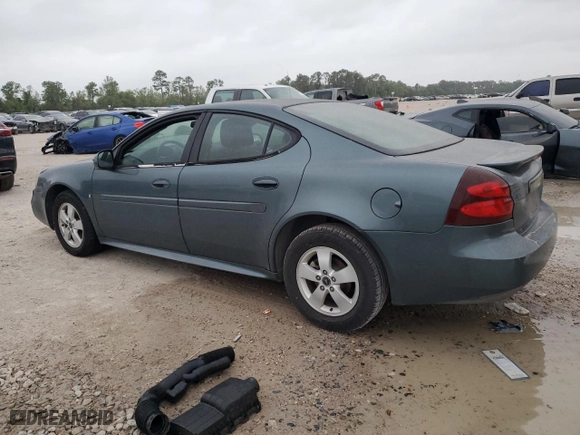 2006 Pontiac Grand Prix with VIN 2G2WP552261242075, listed as a Copart auction lot 51469315 with 76669 miles and Clean Title. Bid and sale history available at carsss.com. Image 2.