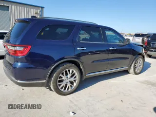 2016 Dodge Durango SXT with VIN 1C4RDHAG9GC346546, listed as a Copart auction lot 60976885 with 145,260 mi miles and Salvage title. Bid and sale history available at DreamBid. Image 3.