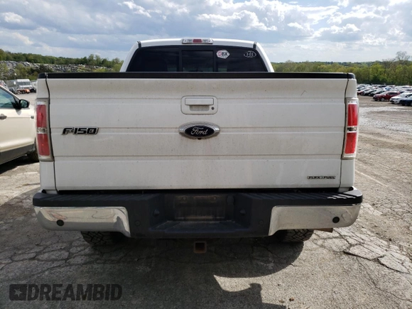 2014 Ford F-150 XL with VIN 1FTFW1EF5EKF88436, listed as a Copart auction lot 55343215 with 150,953 mi miles and Salvage title. Bid and sale history available at DreamBid. Image 6.