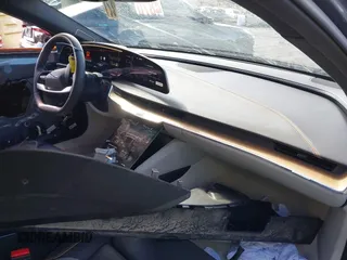 2025 Lucid Air Pure with VIN 50EA1PGA4SA004490, listed as a IAAI auction lot 41579096 with 1,324 mi miles. Bid and sale history available at carsss.com. Image 5.