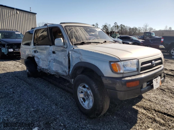 1997 Toyota 4Runner SR5 with VIN JT3HN86R1V0126906, listed as a Copart auction lot 48548135 with 296,907 mi miles and Salvage Title. Bid and sale history available at carsss.com. Image 4.