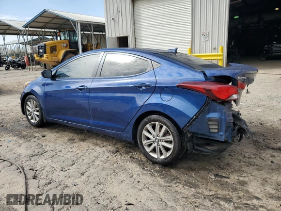 2016 Hyundai Elantra SE with VIN 5NPDH4AE7GH702342, listed as a Copart auction lot 48133575 with 129,978 mi miles and Salvage Title. Bid and sale history available at DreamBid. Image 2.