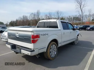 2014 Ford F-150 XL with VIN 1FTFW1ET1EFB06866, listed as a IAAI auction lot 41715890 with 238,605 mi miles. Bid and sale history available at carsss.com. Image 4.