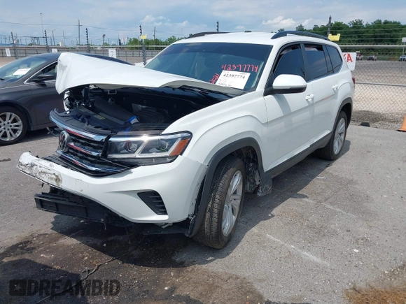 2021 Volkswagen Atlas SE с VIN 1V2WR2CA5MC569901, выставлен на аукционе IAAI как лот 42397774 с пробегом 75 802 миль миль и . История ставок и продаж доступна на DreamBid. Изображение 17.