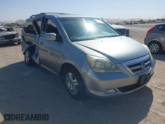 2005 Honda Odyssey Touring с VIN 5FNRL38895B083236, выставлен на аукционе IAAI как лот 42043046 с пробегом 205 141 миль миль и . История ставок и продаж доступна на DreamBid. Изображение 1.