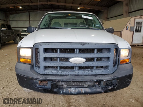 2007 Ford F-250 XL with VIN 1FTSX20527EB52287, listed as a Copart auction lot 81201714 with 197,608 mi miles and Clean title. Bid and sale history available at DreamBid. Image 5.