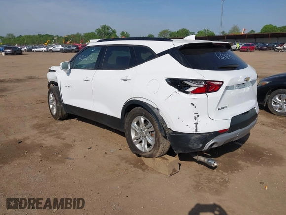 2019 Chevrolet Blazer z VIN 3GNKBCRS7KS668731, wystawiony jako IAAI lot #42266512 z przebiegiem 79 322 mil mil oraz . Historia ofert i sprzedaży dostępna na DreamBid. Obrazek 3.