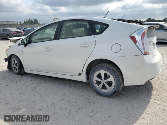 2015 Toyota Prius Four with VIN JTDKN3DU6F0399322, listed as a Copart auction lot 53353055 with 0 mi miles and Salvage Title. Bid and sale history available at carsss.com. Image 2.