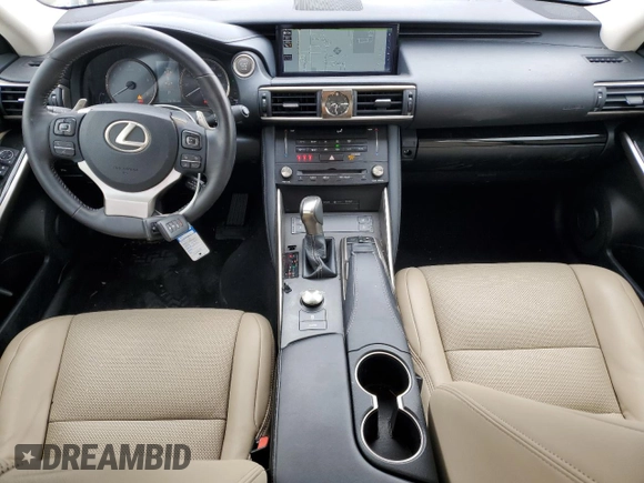 2018 Lexus IS 300 with VIN JTHC81D26J5031571, listed as a Copart auction lot 63292345 with 26,726 mi miles and Salvage title. Bid and sale history available at DreamBid. Image 8.