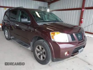 2015 Nissan Armada SV with VIN 5N1AA0ND4FN614554, listed as a IAAI auction lot 41626846 with 89,515 mi miles and . Bid and sale history available at DreamBid. Image 1.