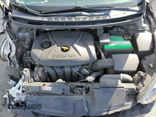 2013 Hyundai Elantra GLS with VIN 5NPDH4AE9DH268713, listed as a Copart auction lot 53203525 with 132,540 mi miles and Salvage title. Bid and sale history available at DreamBid. Image 11.