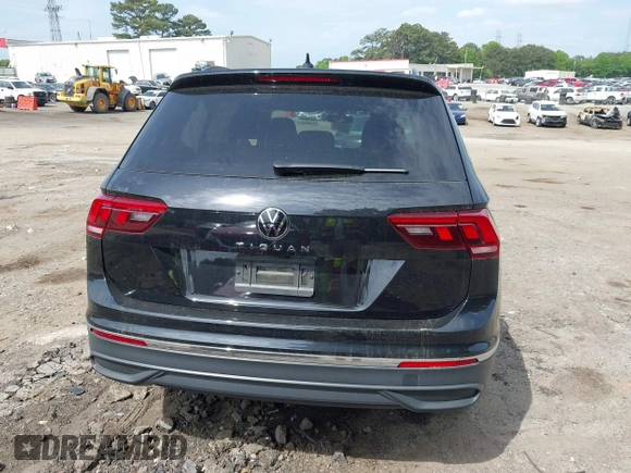 2023 Volkswagen Tiguan S with VIN 3VVRB7AX6PM108735, listed as a IAAI auction lot 42108217 with 13,279 mi miles and . Bid and sale history available at DreamBid. Image 16.