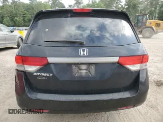 2014 Honda Odyssey EX-L with VIN 5FNRL5H69EB066107, listed as a Copart auction lot 57449255 with 172,833 mi miles and Clean title. Bid and sale history available at DreamBid. Image 6.
