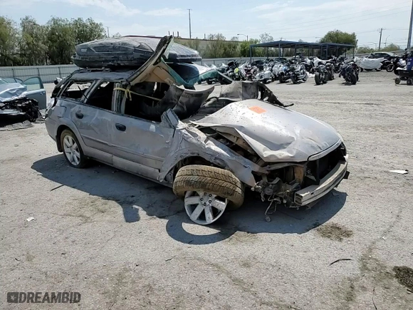 2008 Subaru Outback (Natl) i with VIN 4S4BP61C587333504, listed as a Copart auction lot 63217584 with 0 mi miles and Non Repairable. Bid and sale history available at carsss.com. Image 11.
