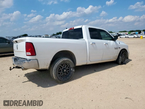 2016 Ram 1500 Big Horn z VIN 1C6RR6GT8GS119274, wystawiony jako Copart lot #57993025 z przebiegiem 111 033 mil mil oraz Szkoda całkowita • Salvage title. Historia ofert i sprzedaży dostępna na DreamBid. Obrazek 3.