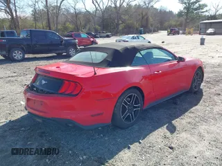 2018 Ford Mustang EcoBoost Premium with VIN 1FATP8UH6J5136067, listed as a IAAI auction lot 41747202 with 174,000 mi miles and . Bid and sale history available at carsss.com. Image 4.