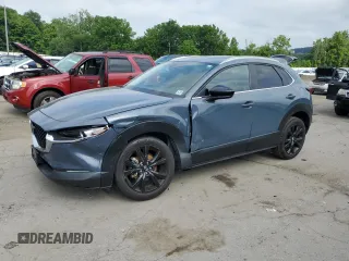 2022 Mazda CX-30 S Carbon Edition with VIN 3MVDMBCL5NM408519, listed as a Copart auction lot 62663365 with 34,004 mi miles and Salvage title. Bid and sale history available at DreamBid. Image 1.