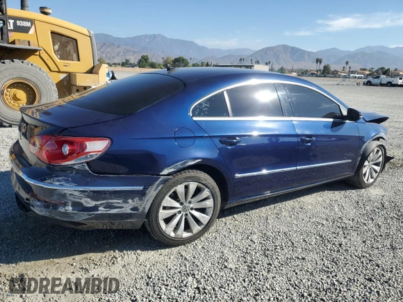 2010 Volkswagen CC Sport with VIN WVWML7ANXAE505558, listed as a Copart auction lot 75438534 with 113,002 mi miles and Salvage Title. Bid and sale history available at DreamBid. Image 3.
