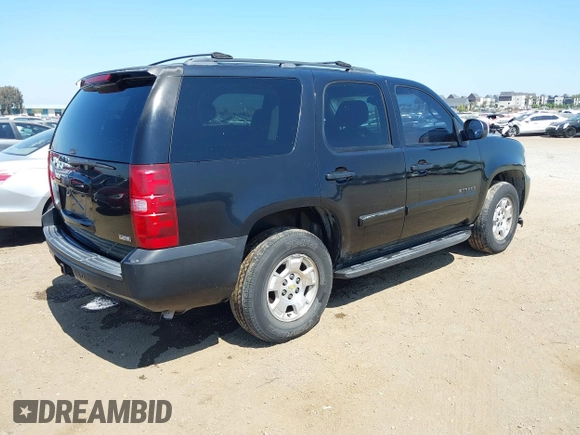 2007 Chevrolet Tahoe LT with VIN 1GNFC13087R373206, listed as a IAAI auction lot 42648412 with 200,670 mi miles and . Bid and sale history available at DreamBid. Image 4.