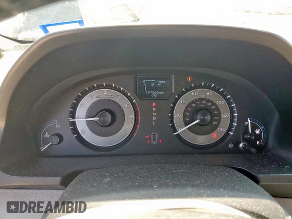 2011 Honda Odyssey Touring with VIN 5FNRL5H90BB033700, listed as a Copart auction lot 58602835 with 197,063 mi miles and Clean title. Bid and sale history available at DreamBid. Image 9.