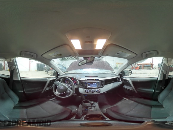 2017 Toyota RAV4 LE with VIN 2T3BFREVXHW638604, listed as a Copart auction lot 51671795 with 90,447 mi miles and Salvage Title. Bid and sale history available at carsss.com. Image 14.