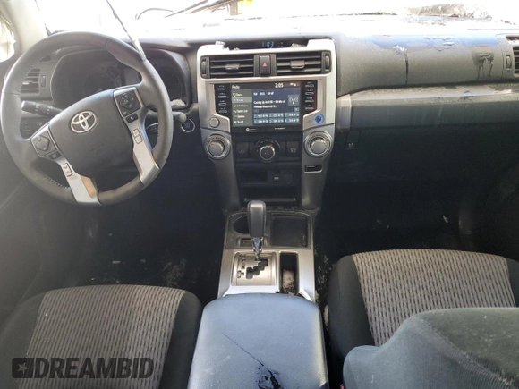 2024 Toyota 4Runner SR5 with VIN JTEEU5JR1R5313865, listed as a Copart auction lot 42322245 with 14,672 mi miles and Salvage title. Bid and sale history available at DreamBid. Image 8.