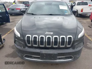 2014 Jeep Cherokee Limited with VIN 1C4PJLDS7EW283526, listed as a IAAI auction lot 41718517 with 129,868 mi miles. Bid and sale history available at carsss.com. Image 12.