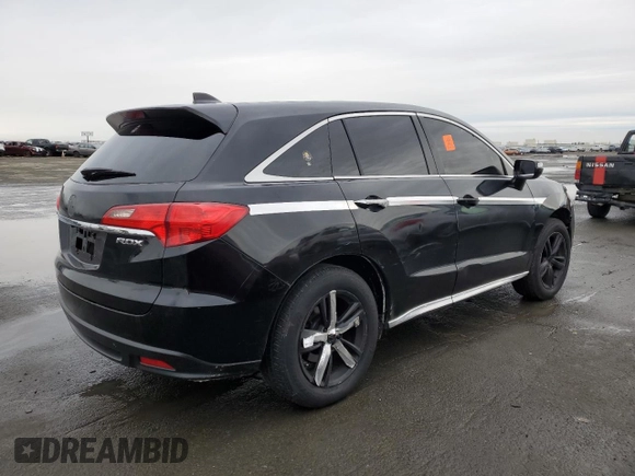 2015 Acura RDX Tech Pkg with VIN 5J8TB3H53FL005761, listed as a Copart auction lot 85149684 with 64,972 mi miles and Salvage Title. Bid and sale history available at carsss.com. Image 3.