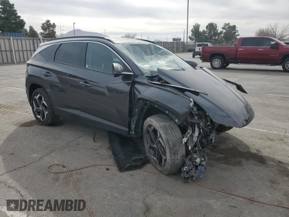 2024 Hyundai Tucson Limited z VIN 5NMJE3DE6RH298029, wystawiony jako Copart lot #88280705 z przebiegiem 12 069 mil mil oraz Szkoda całkowita • Salvage title. Historia ofert i sprzedaży dostępna na DreamBid. Obrazek 4.