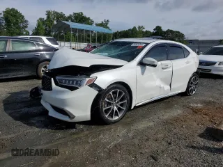 2018 Acura TLX Technology with VIN 19UUB2F53JA007435, listed as a Copart auction lot 58924385 with 103,579 mi miles and Non repairable. Bid and sale history available at DreamBid. Image 1.