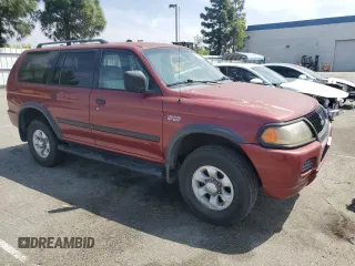 2002 Mitsubishi Montero Sport ES with VIN JA4LS21HX2J043968, listed as a Copart auction lot 53082995 with 230,925 mi miles and Clean Title. Bid and sale history available at carsss.com. Image 4.