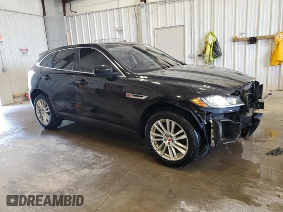 2019 Jaguar F-Pace 25t Prestige z VIN SADCK2GX0KA395143, wystawiony jako Copart lot #54383065 z przebiegiem 153 710 mil mil oraz Szkoda całkowita • Salvage title. Historia ofert i sprzedaży dostępna na DreamBid. Obrazek 4.