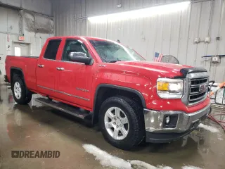2014 GMC Sierra 1500 SLT with VIN 1GTV2VEC6EZ184525, listed as a Copart auction lot 45531375 with 129,744 mi miles and Salvage Title. Bid and sale history available at carsss.com. Image 4.