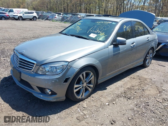 2010 Mercedes-Benz C 300 Sport with VIN WDDGF8BB6AF464358, listed as a IAAI auction lot 42142304 with Not Provided miles and . Bid and sale history available at carsss.com. Image 2.