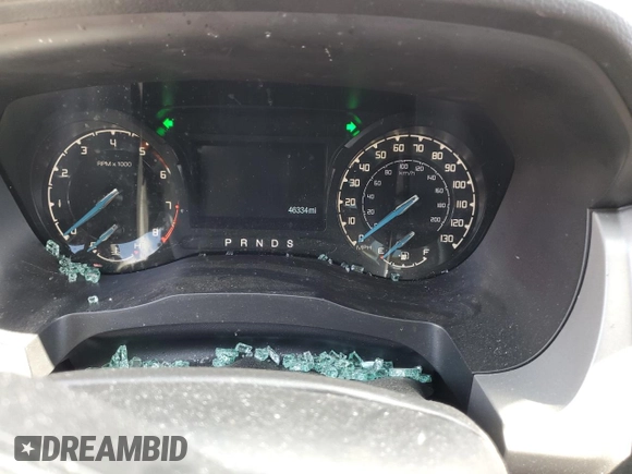 2023 Ford Ranger XL with VIN 1FTER4FH5PLE12746, listed as a Copart auction lot 50188645 with 46,334 mi miles and Salvage title. Bid and sale history available at DreamBid. Image 9.