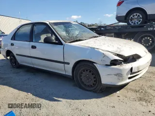 1995 Honda Civic DX z VIN 1HGEG8646SL023702, wystawiony jako Copart lot #82193694 z przebiegiem 213 950 mil mil oraz Szkoda całkowita • Salvage title. Historia ofert i sprzedaży dostępna na DreamBid. Obrazek 4.