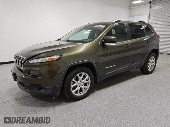 2015 Jeep Cherokee Latitude with VIN 1C4PJLCB4FW508004, listed as a Copart auction lot 54397815 with 66,434 mi miles and Clean Title. Bid and sale history available at DreamBid. Image 1.