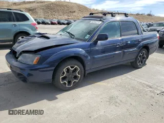 2005 Subaru Baja Turbo z VIN 4S4BT63C855104914, wystawiony jako Copart lot #46346215 z przebiegiem 225 796 mil mil oraz Szkody całkowita. Historia ofert i sprzedaży dostępna na DreamBid. Obrazek 1.