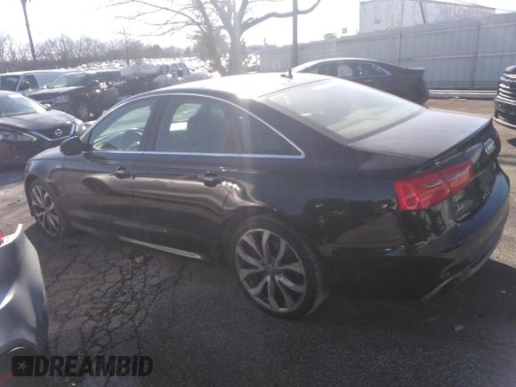 2013 Audi A6 3.0T Prestige with VIN WAUHGAFC6DN129887, listed as a Copart auction lot 89382095 with 107,461 mi miles and Clean Title. Bid and sale history available at carsss.com. Image 2.