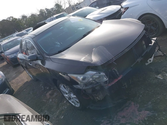 2013 Nissan Maxima SV with VIN 1N4AA5AP8DC816619, listed as a IAAI auction lot 41305096 with Not Provided miles and . Bid and sale history available at carsss.com. Image 1.