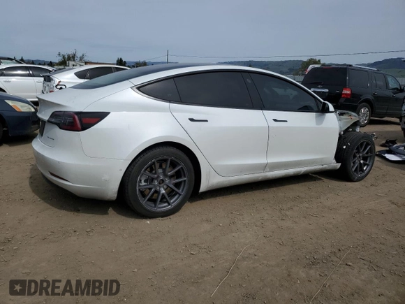 2022 Tesla Model 3 Long Range with VIN 5YJ3E1EB0NF123224, listed as a Copart auction lot 49890205 with 68,594 mi miles and Salvage Title. Bid and sale history available at DreamBid. Image 3.
