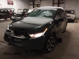 2019 Honda CR-V EX-L with VIN 5J6RW1H88KA010921, listed as a IAAI auction lot 41564122 with 56,416 mi miles. Bid and sale history available at carsss.com. Image 2.